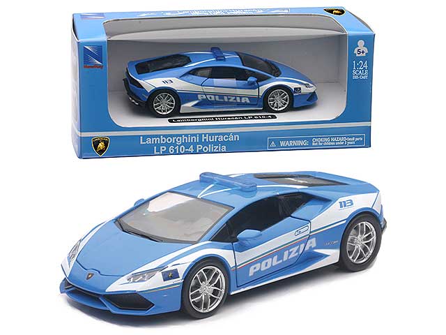 AUTO 1:24 LAMBORGHINI HURACAN POLIZIA 71323 GIOCATTOLO